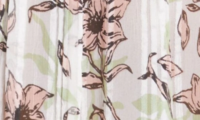 Shop Rag & Bone Sachi Floral Print Blouse In White