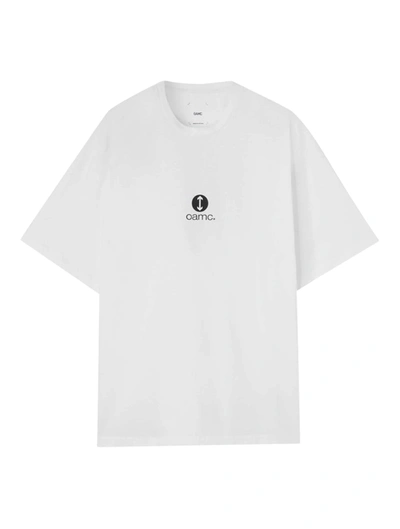 Shop Oamc Altitude T-shirt In White