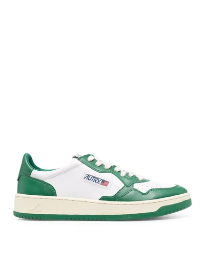 Shop Autry Bicolor Sneakers In White