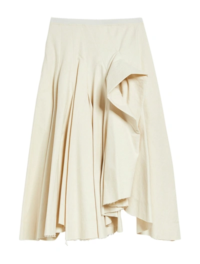 Shop Sportmax Couture Skirt In White