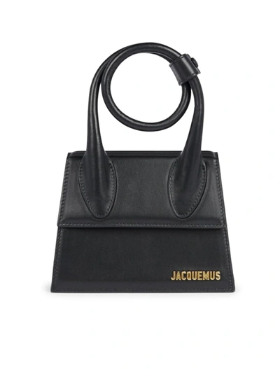 Shop Jacquemus Le Chiquito Nœud In Black