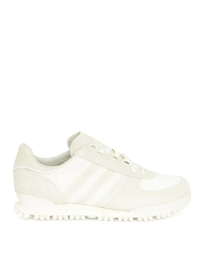 Shop Y-3 Marathon Tr Sneakers In White