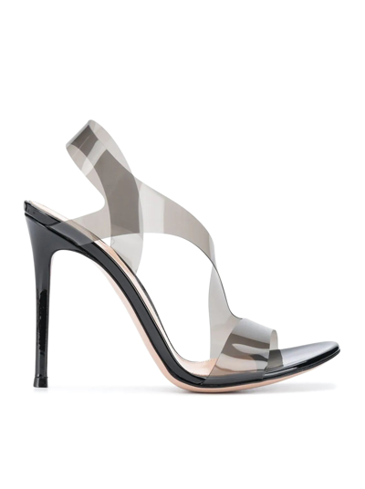 Shop Gianvito Rossi Metropolis Sandals In Grey