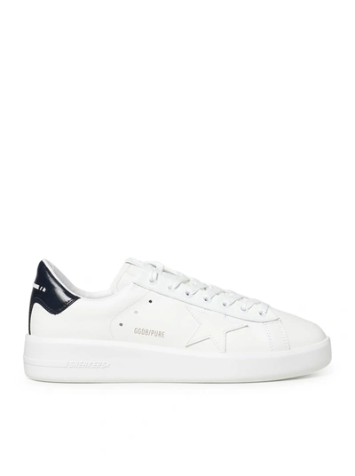 Shop Golden Goose Purestar Sneaker In White Leather