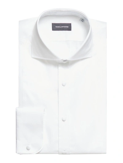 Shop Tagliatore Shirt Cerimonia In White