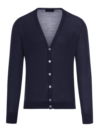 Nome Wool Cardigan In Blue
