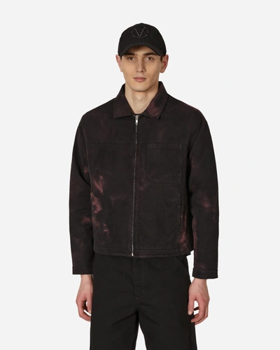 Shop Affxwrks Crease-dye Boxed Jacket In Black