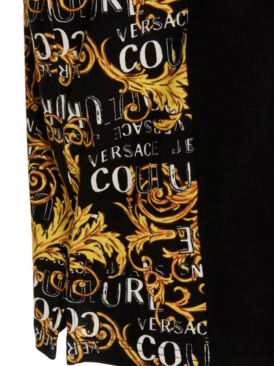 Shop Versace Jeans Couture 'barocco' Polo Shirt