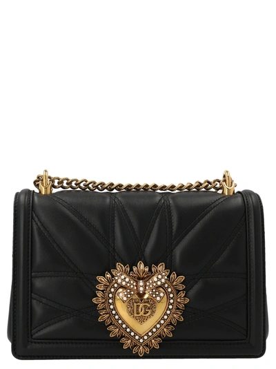 Shop Dolce & Gabbana 'devotion' Midi Crossbody Bag