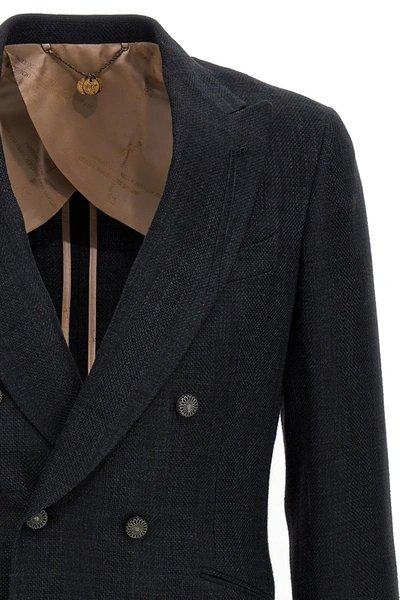 Maurizio Miri Grey Sam Blazer In Multi