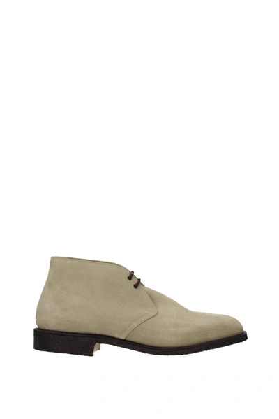 Shop Church's Ankle Boot Sahara Suede Beige Sand