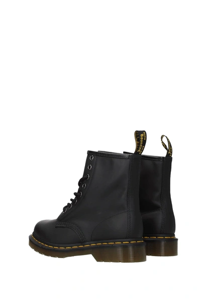 Shop Dr. Martens' Ankle Boots Leather Black