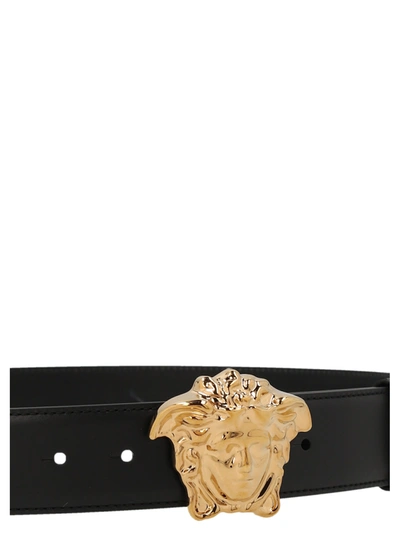 Shop Versace Logo Buckle Belt