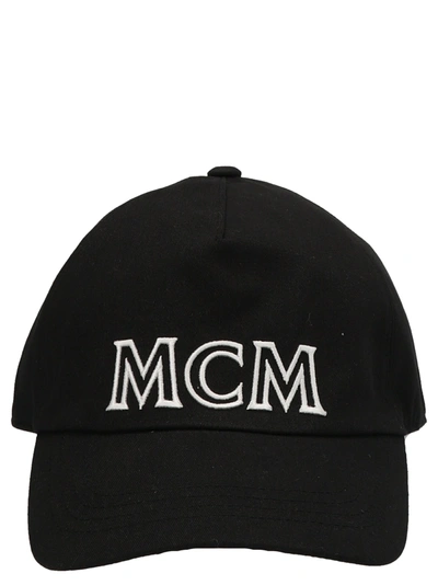 Shop Mcm Logo Embroidery Cap