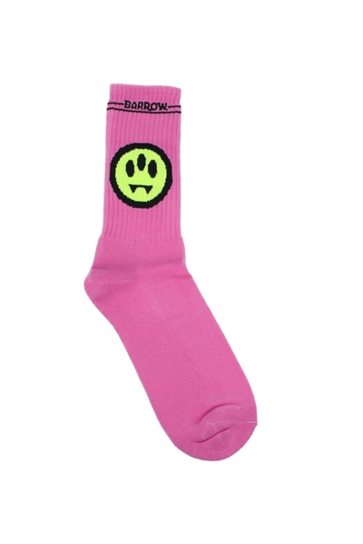 Shop Barrow Socks Cotton Pink