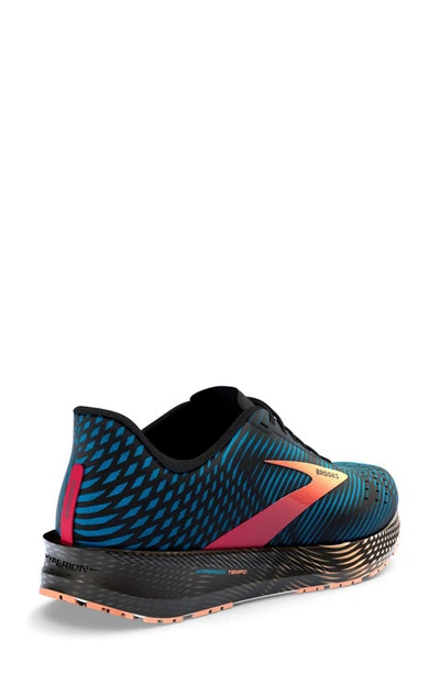 Shop Brooks Hyperion Tempo Running Shoe In Blue/ Phantom/ Cosmo