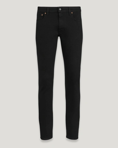 Shop Belstaff Longton Slim Jeans Für Herren Raw Denim In Black