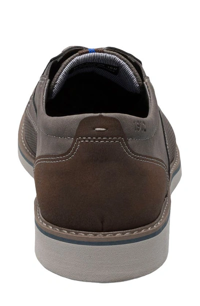 Shop Nunn Bush Cadet Plain Toe Oxford In Gray