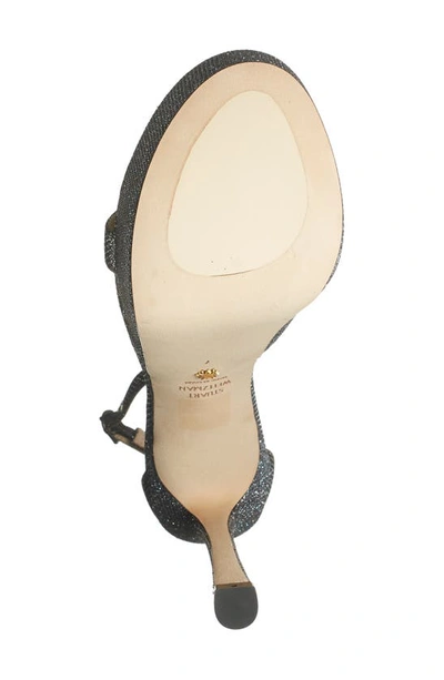 Stuart Weitzman Nudistcurve Hollywood Sandal In Gunmetal