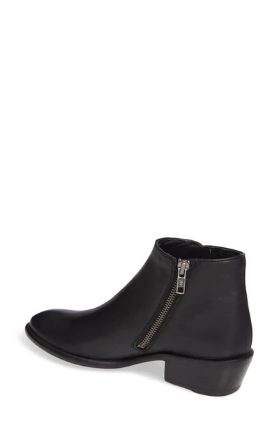 Shop Frye Carson Piping Bootie In Black