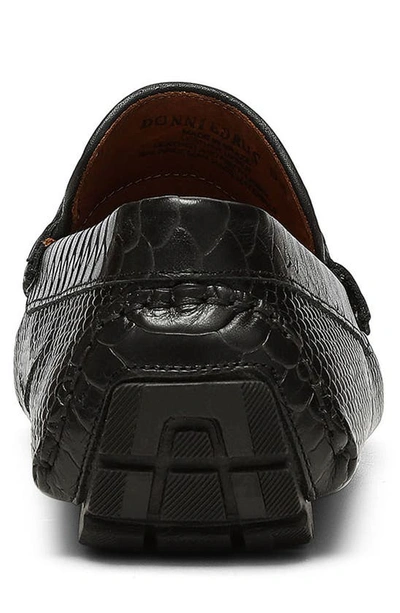 Donald Pliner Donnie Snake Embossed Driver In Black | ModeSens display picture 3