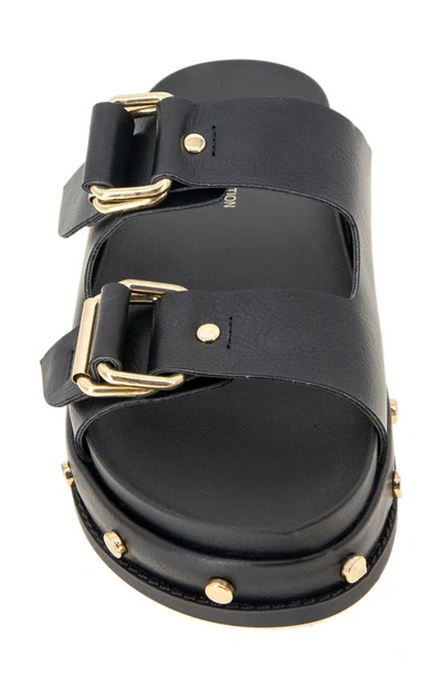 Bcbgeneration Bamba Platform Sandal In Black