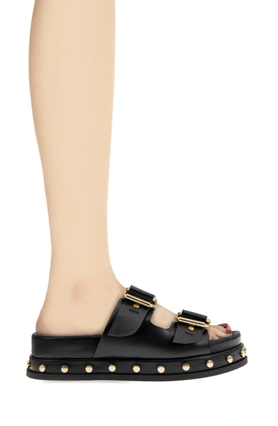 Bcbgeneration Bamba Platform Sandal In Black