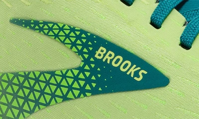 Shop Brooks Hyperion Tempo Running Shoe In Green/ Kayaking/ Dusty Blue
