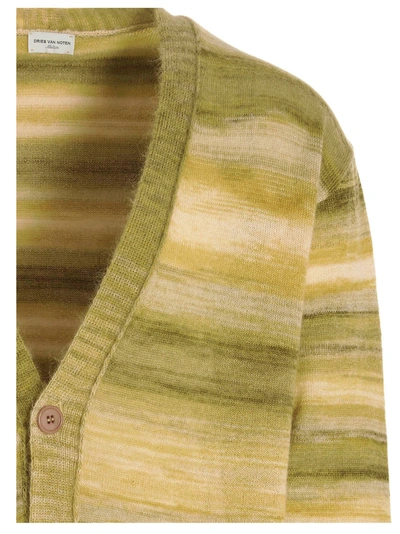 Shop Dries Van Noten 'jaoud' Cardigan In Multicolor