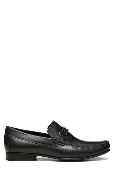 Donald Pliner Calf Leather Bit Loafer In Black