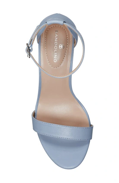 Shop Bandolino Armory Ankle Strap Sandal In Light Blue