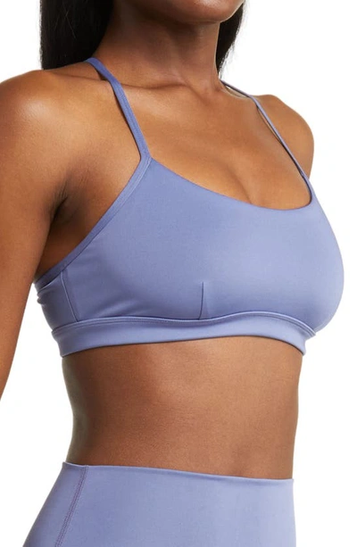 Shop Alo Yoga Airlift Intrigue Bra In Infinity Blue