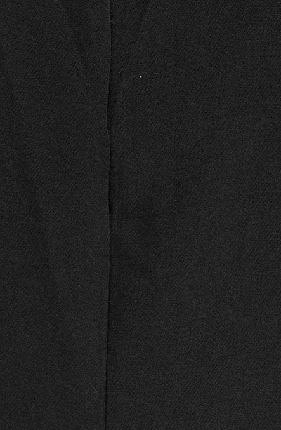 Shop Milly Penelope Halter Backless Midi Dress In Black