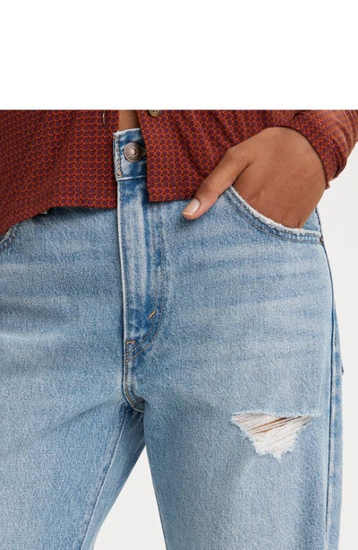 Shop Levi's Ripped Baggy Bootcut Jeans In Baggy Boot Flea Market Find