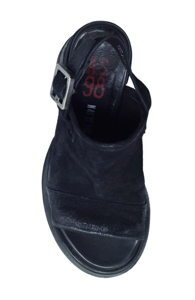 Shop As98 Melvin Slingback Sandal In Black