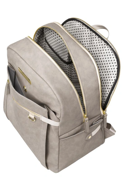 Shop Petunia Pickle Bottom Provisions Breast Pump Backpack In Grey