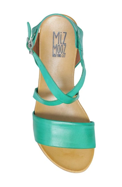 Miz Mooz Aster Sandal In Emerald