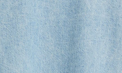 Nili Lotan Harper Cotton-linen Denim Shirt In Light Wash