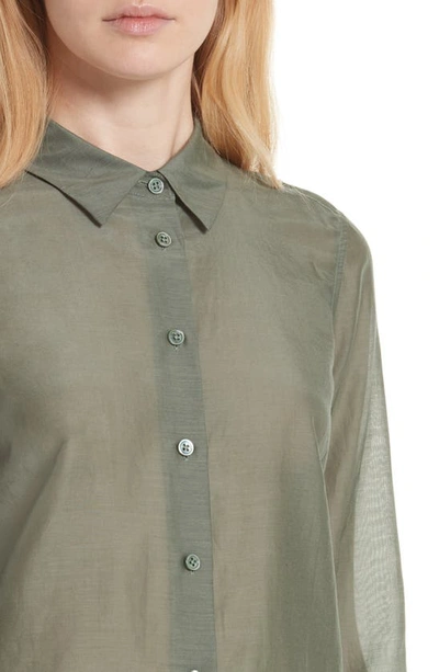 Equipment Essential Button-front Egyptian-cotton Shirt In Camouflage