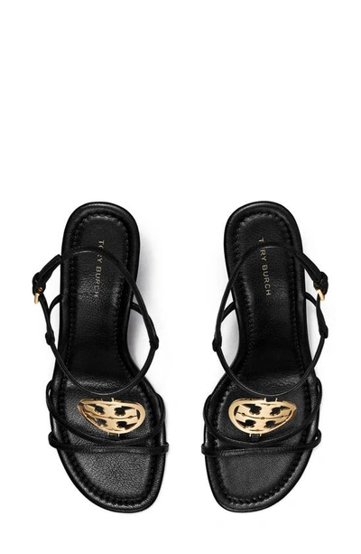 Shop Tory Burch Capri Miller Wedge Sandal In Perfect Black
