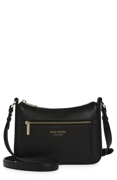 Shop Kate Spade On The Go Medium Crossbody Bag In Black