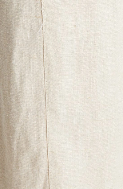 & Other Stories Belted Linen Flare Pants In Natural Linen