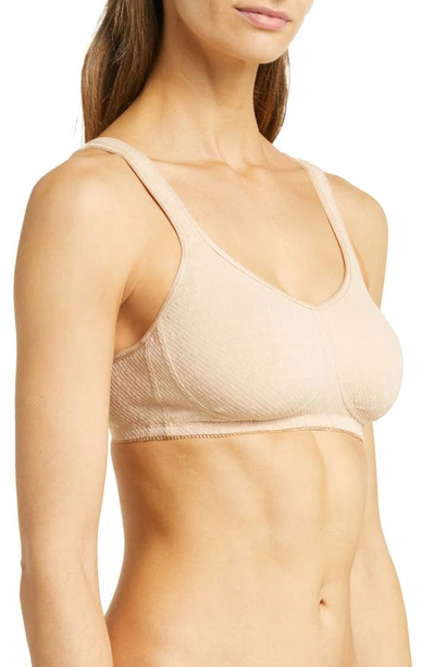 Shop Amoena Tiana Wireless Pocketed Bra In Nude