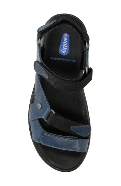 Shop Wolky Cirro Sandal In Jeans