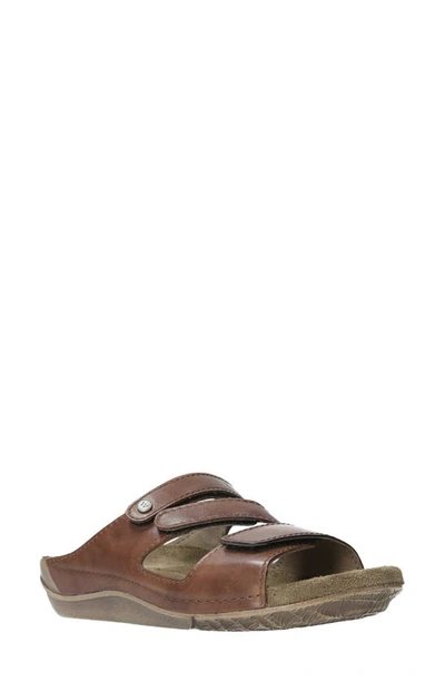 Wolky Jasper Sandal In Cognac