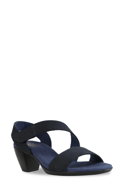 Shop Munro Lucia Sandal In Navy