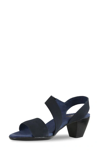 Shop Munro Lucia Sandal In Navy