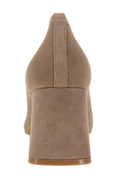 Gentle Souls By Kenneth Cole Dionne Pointed Toe Pump In Mushroom