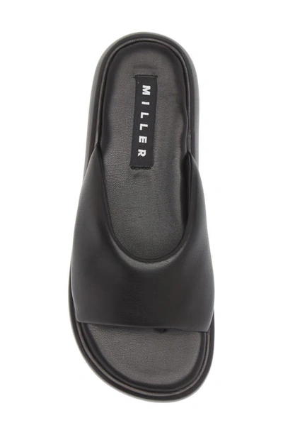Shop Simon Miller Taffy Platform Slide Sandal In Black