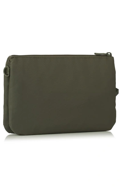 Shop Hedgren Emma Rfid Water Repellent Crossbody Bag In Olive